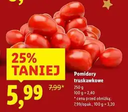 Lidl Pomidory truskawkowe oferta