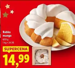 Lidl Babka o smaku mango oferta