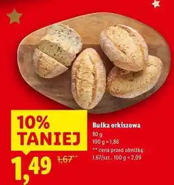 Lidl Bułka orkiszowa oferta