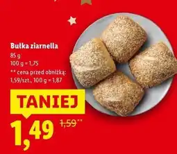 Lidl Bułka ziarnella oferta