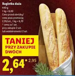 Lidl Bagietka duża oferta