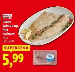 Lidl Karp - filet nacinany oferta