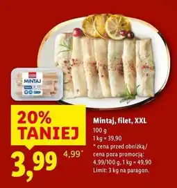 Lidl Mintaj filet Abramczyk oferta