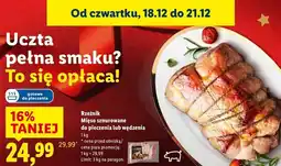 Lidl Mięso sznurowane do pieczenia lub wędzenia Rzeźnik Codzienna Dostawa oferta