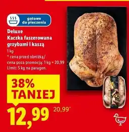 Lidl Kaczka faszerowana grzybami i kaszą Deluxe (Schwarz) oferta