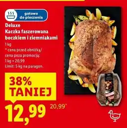 Lidl Kaczka faszerowana boczkiem i ziemniakami Deluxe (Schwarz) oferta