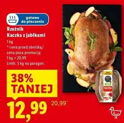 Lidl Kaczka z jabłkami grójeckimi Rzeźnik Codzienna Dostawa oferta