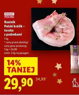 Lidl Królik z podrobami Rzeźnik Codzienna Dostawa oferta