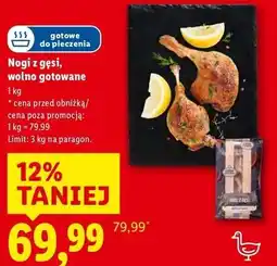 Lidl Nogi z gęsi oferta