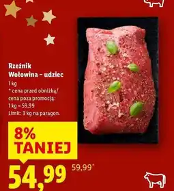 Lidl Udziec wołowy Rzeźnik Codzienna Dostawa oferta