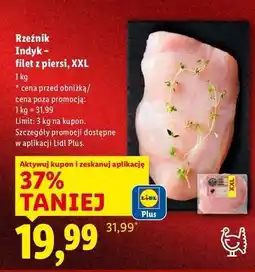 Lidl Filet z piersi indyka Rzeźnik Codzienna Dostawa oferta