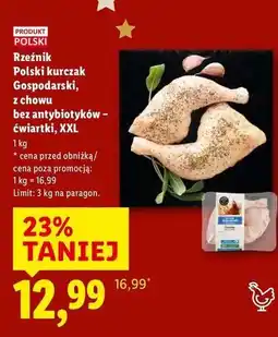 Lidl Kurczak gospodarski ćwiartka Rzeźnik Codzienna Dostawa oferta