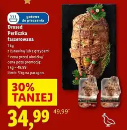 Lidl Perliczka faszerowana żurawiną Drosed oferta
