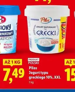 Lidl Jogurt grecki Pilos oferta