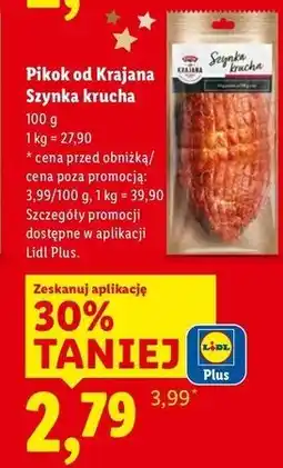 Lidl Szyneczka krucha Pikok oferta
