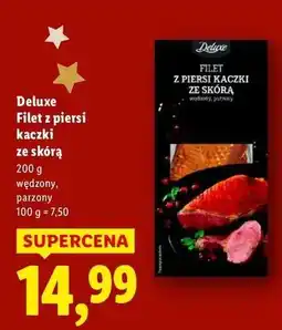 Lidl Filet z piersi kaczki wędzony Deluxe (Schwarz) oferta