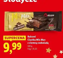 Lidl Ciastka mix max dark Balconi oferta