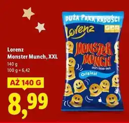 Lidl Chrupki Lorenz Monster Munch oferta