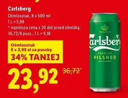 Lidl Piwo Carlsberg oferta