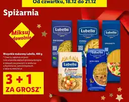 Lidl Makaron krajanka 5-jajeczny z jaj wolnego wybiegu Lubella oferta