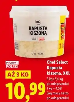 Lidl Kapusta kiszona Chef Select oferta
