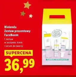 Lidl Zestaw w pudełku face boom: krem do twarzy hydro + serum bubble 80 ml Bielenda oferta