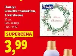 Lidl Serwetki 33 x cm Floralys oferta