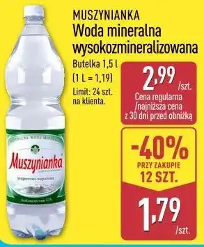 Woda mineralna wysokozmineralizowana