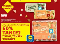 Lidl Wszystkie jaja Złota Nioska (różne rodzaje jaj) oferta