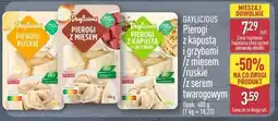 ALDI Daylicious Pierogi z kapustą i grzybami/z mięsem/ruskie/z serem twarogowym oferta