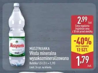 Muszynianka Woda mineralna wysokozmineralizowana