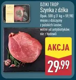 ALDI Dziki Trop Szynka z dzika oferta