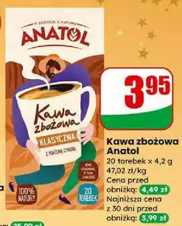Dino Kawa zbożowa Anatol 20 torebek x 4,2 g oferta