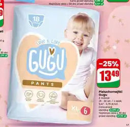 Dino Pieluchomajtki Gugu (XL 16+ kg, 18 sztuk) oferta