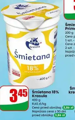 Dino Śmietana 18% Krasula 400 g oferta