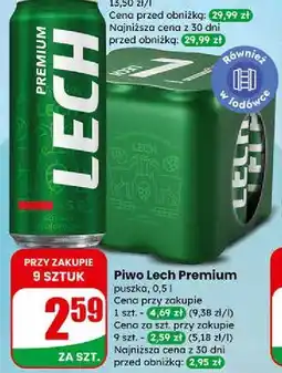 Dino Piwo Lech Premium oferta