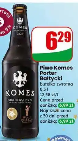 Dino Piwo Komes Porter Bałtycki oferta