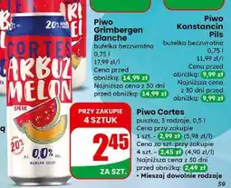 Dino Cortes Arbuz Melon 0.0% oferta