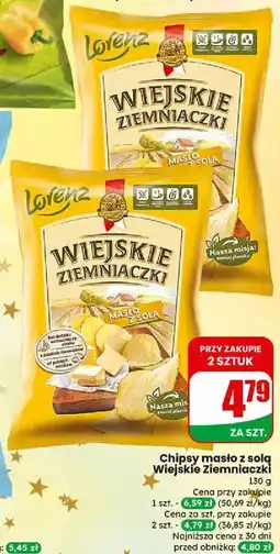 Dino Chipsy masło z solą Wiejskie Ziemniaczki oferta