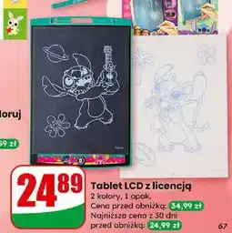 Dino Tablet LCD z licencją (2 kolory) oferta
