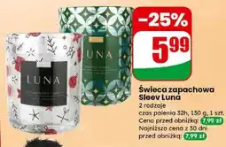 Dino Świeca zapachowa SLEEV Luna oferta