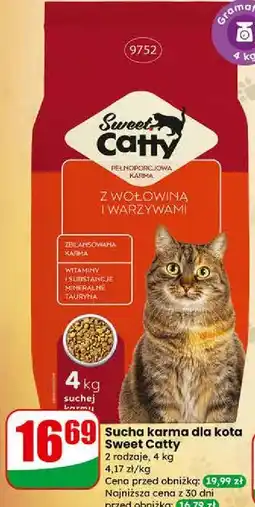 Dino Sucha karma dla kota Sweet Catty oferta