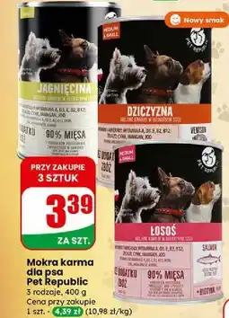 Dino Mokra karma dla psa Pet Republic oferta