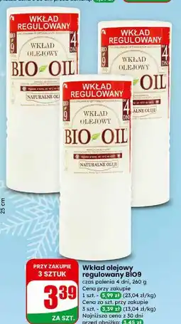 Dino Wkład olejowy regulowany BIO9 oferta