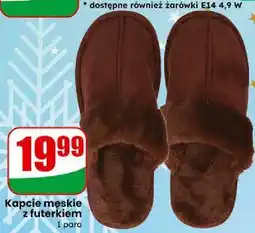 Dino Kapcie męskie z futerkiem oferta