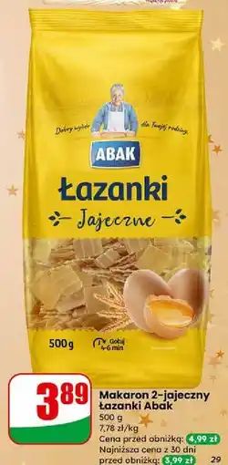 Dino Makaron łazanka Abak oferta