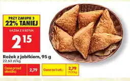 Biedronka Rożek z jabłkiem, 95 g oferta