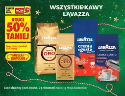Biedronka Wszystkie kawy Lavazza oferta