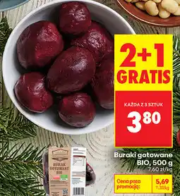 Biedronka Buraki gotowane BIO, 500 g oferta
