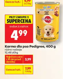 Biedronka Karma dla psa Pedigree, 400 g oferta
